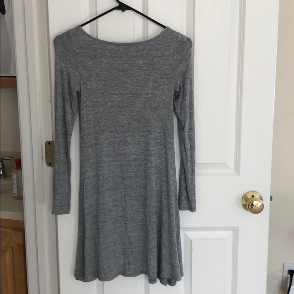 Soft gray dress